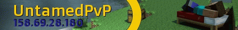 UntamedFactions Minecraft Server banner