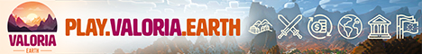 Valoria Minecraft Server banner
