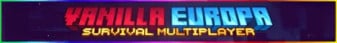 Vanilla Europa Minecraft Server banner