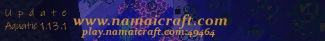 Vanilla Whitelisted Minecraft Server banner