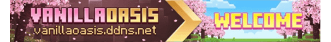 VanillaOasis Minecraft Server banner