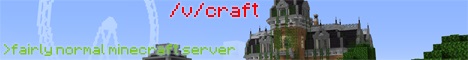/v/craft Minecraft Server banner