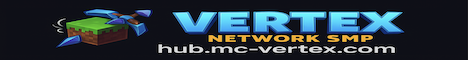 Vertex Network Minecraft Server banner