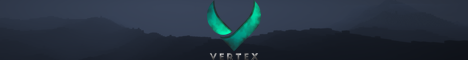 Vertex Minecraft Server banner