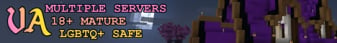 Vervain's Arcadia - LGBTQ Group Minecraft Server banner