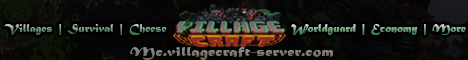 VillageCraft Minecraft Server banner