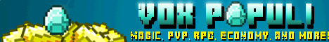 Vox Populi Minecraft Server banner