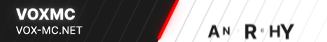 VoxMC Minecraft Server banner
