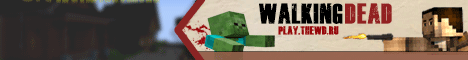 WalkingDead - Zombie Servers Minecraft Server banner