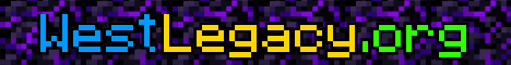 West Legacy Minecraft Server banner