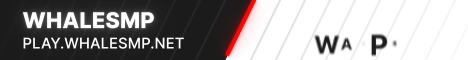 WhaleSMP Minecraft Server banner