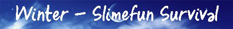 Winter.tf Slimefun SMP Minecraft Server banner