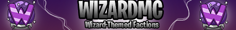 WizardMC Minecraft Server banner