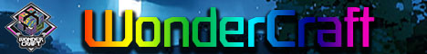 WonderCraft Minecraft Server banner