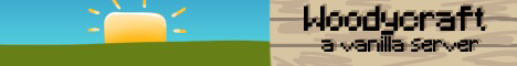 Woodycraft Minecraft Server banner