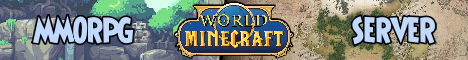 World of Minecraft Minecraft Server banner