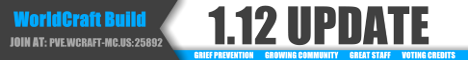 WorldCraft PvE Minecraft Server banner