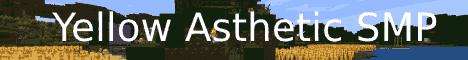 Yellow Athestic Minecraft Server banner