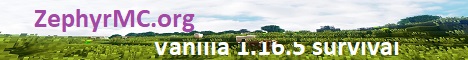 ZephyrMC Minecraft Server banner