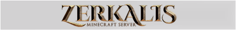 Zerkalis Anarchy Minecraft Server banner