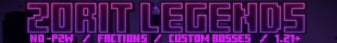 Zorit Legends Minecraft Server banner