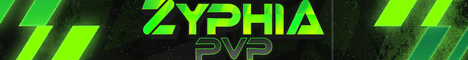 Zyphia PvP Minecraft Server banner