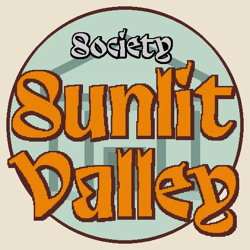 Society: Sunlit Valley tag banner